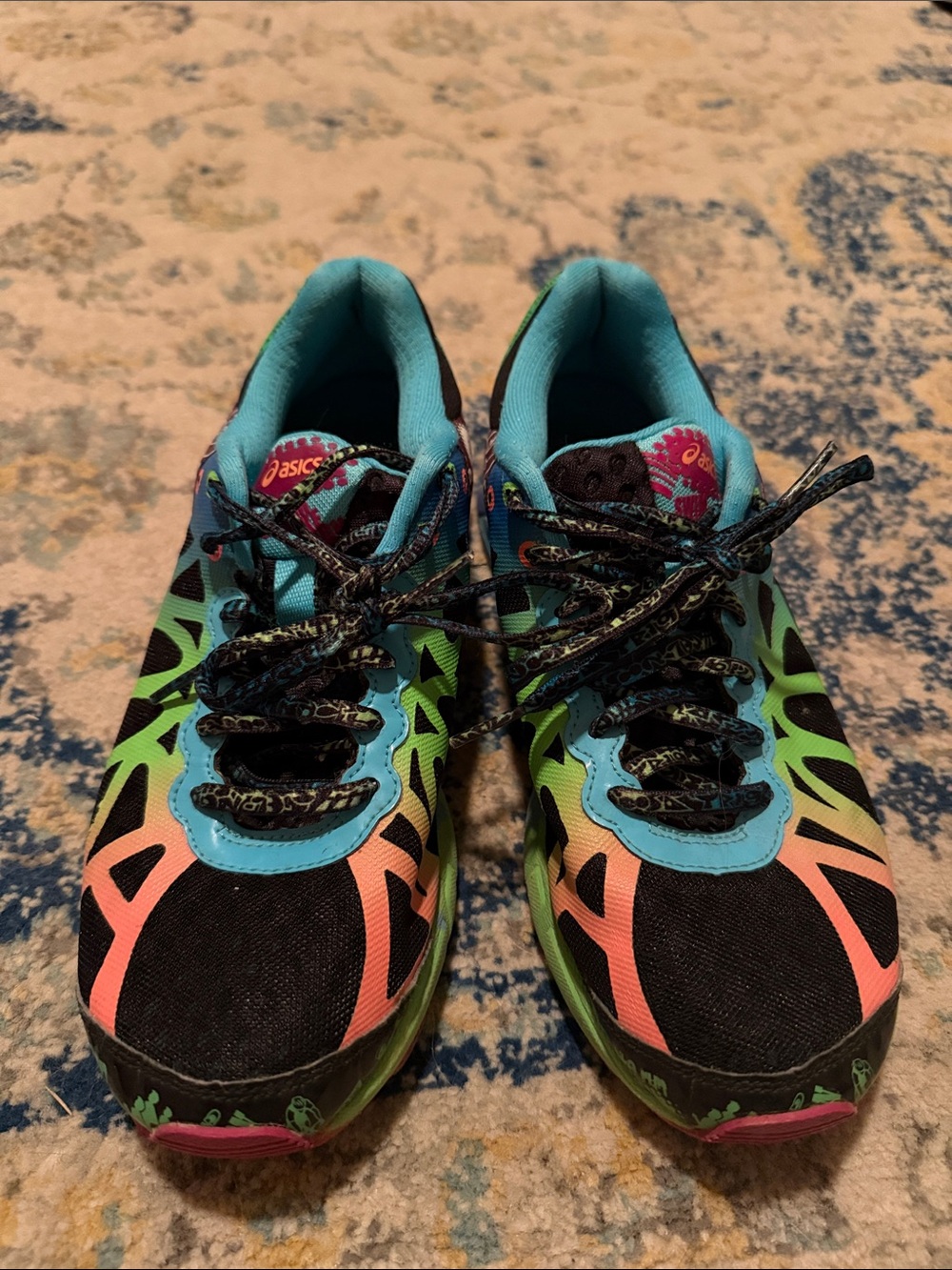 ASICS GEL-Noosa Tri 9 Multicolor Triathlon Running Shoes Women’s Size 8